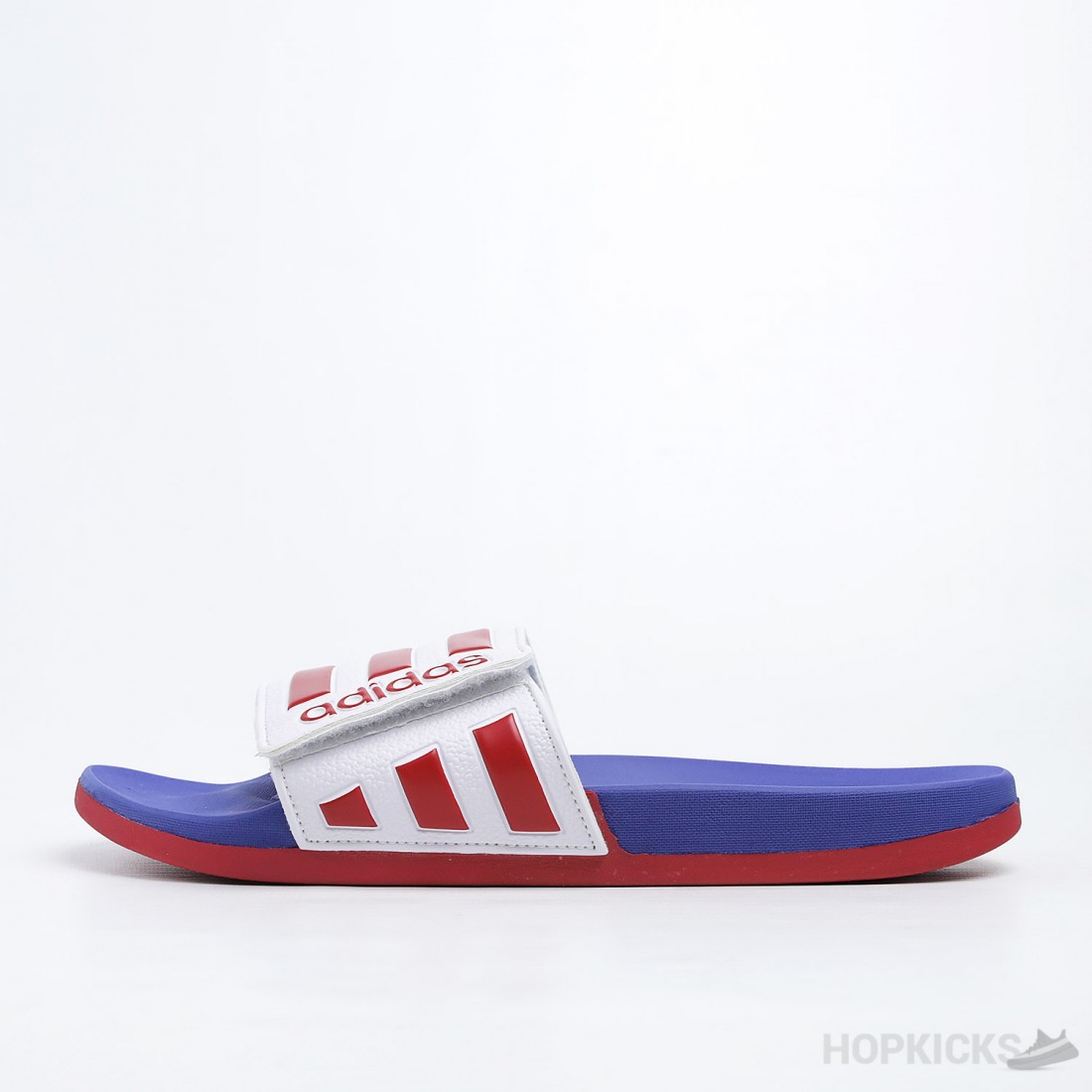 adilette slides blue